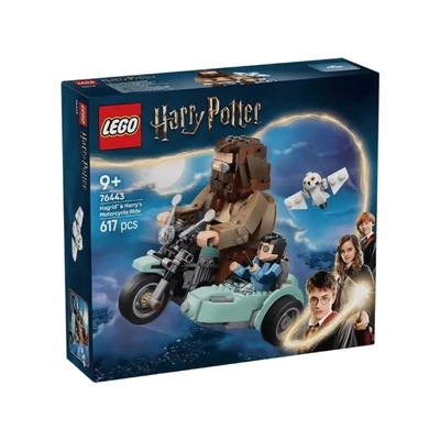 Gambar LEGO Harry Potter Hagrid & Harrys Motorcycle Ride Set 617 Pcs 76443 - Mix