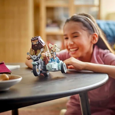 Gambar LEGO Harry Potter Hagrid & Harrys Motorcycle Ride Set 617 Pcs 76443 - Mix