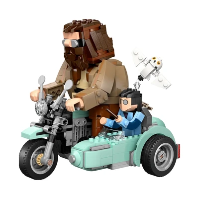 Gambar LEGO Harry Potter Hagrid & Harrys Motorcycle Ride Set 617 Pcs 76443 - Mix
