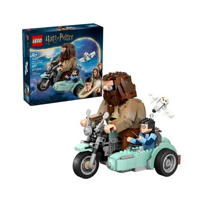 Gambar LEGO Harry Potter Hagrid & Harrys Motorcycle Ride Set 617 Pcs 76443 - Mix