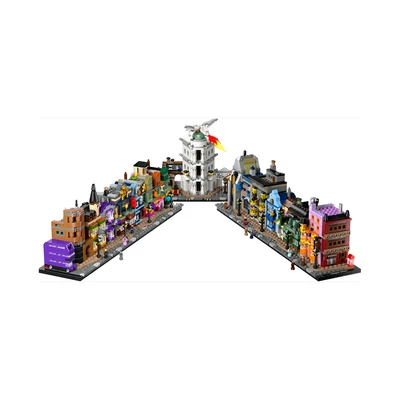 Gambar LEGO Harry Potter Diagon Alley Wizarding Shops Set 2750 Pcs 76444 - Mix