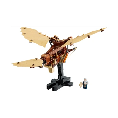 Gambar LEGO Icons Leonardo Da Vincis Flying Machine Set 493 Pcs 10363 - Cokelat