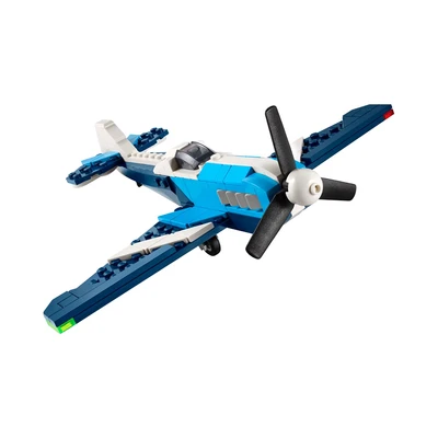 Gambar LEGO Creator 3 In 1 Aircraft Race Plane Set 178 Pcs 31160 - Biru