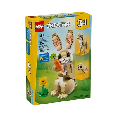 Gambar LEGO Creator 3 In 1 Cute Bunny Set 326 Pcs 31162 - Krem