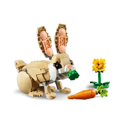 Gambar LEGO Creator 3 In 1 Cute Bunny Set 326 Pcs 31162 - Krem