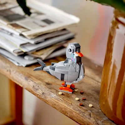 Gambar LEGO Creator 3 In 1 Playful Cat Set 407 Pcs 31163 - Abu-abu