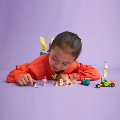 Gambar LEGO Friends Surfing Dogs & Scooter Adventure Set 113 Pcs 42641 - Mix