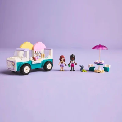 Gambar LEGO Friends Heartlake City Ice Cream Truck Set 92 Pcs 42644 - Mix