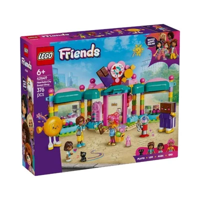 Gambar LEGO Friends Heartlake City Sweet Shop Set 376 Pcs 42649 - Mix