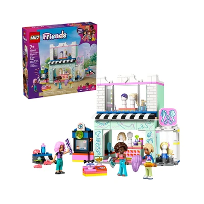 Gambar LEGO Friends Hair Salon & Accessories Store Set 347 Pcs 42662 - Mix
