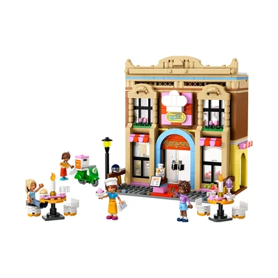 Gambar LEGO Friends Restaurant & Cooking School Set 896 Pcs 42655 - Mix