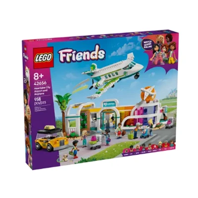 Gambar LEGO Friends Heartlake City Airport & Airplane Set 958 Pcs 42656 - Mix