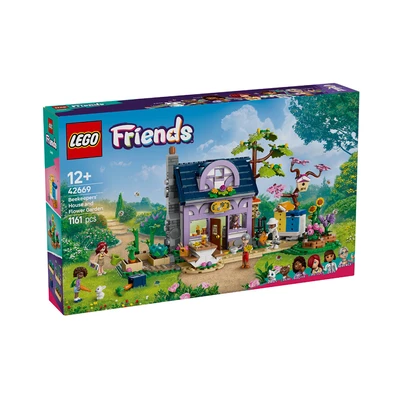 Gambar LEGO Friends Beekeepers House & Flower Garden Set 1161 Pcs 42669 - Mix
