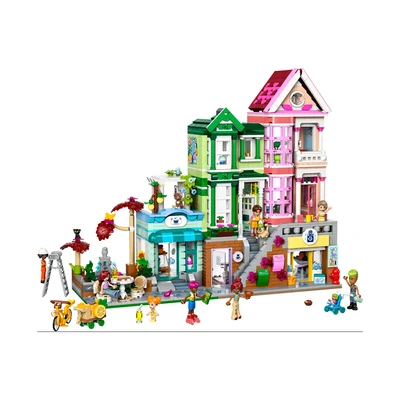 Gambar LEGO Friends Heartlake City Apartments & Stores Set 2040 Pcs 42670 - Mix
