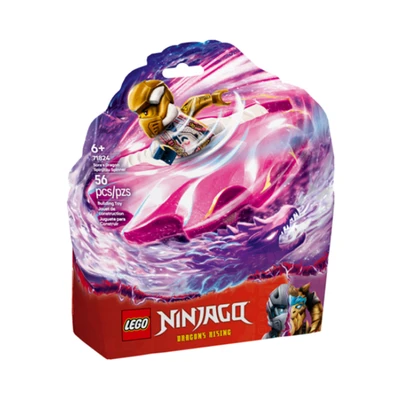 Gambar LEGO Ninjago Soras Dragon Spinjitzu Spinner Set 56 Pcs 71824 - Pink