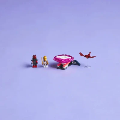 Gambar LEGO Ninjago Soras Dragon Spinjitzu Spinner Set 56 Pcs 71824 - Pink