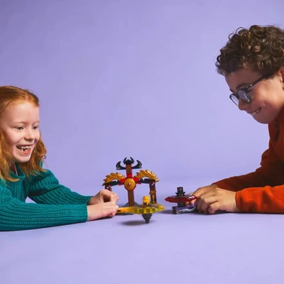 Gambar LEGO Ninjago Dragon Spinjitzu Battle Pack Set 186 Pcs 71826 - Mix