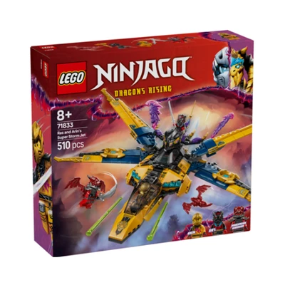 Gambar LEGO Ninjago Ras And Arin's Super Storm Jet Set 510 Pcs 71833 - Mix