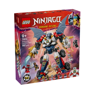 Gambar LEGO Ninjago Zanes Ultra Combiner Mech Set 1187 Pcs 71834 - Mix