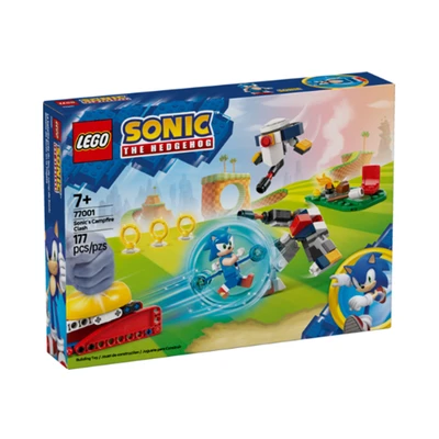 Gambar LEGO Set 177 Pcs Sonic The Hedgehog Sonic's Campfire Clash 77001 - Mix
