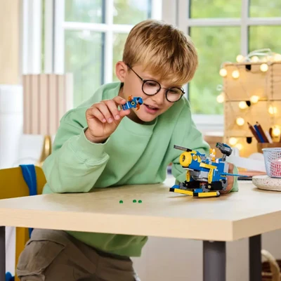 Gambar LEGO Sonic The Hedgehog Cyclone Vs Metal Sonic Set 290 Pcs - Biru