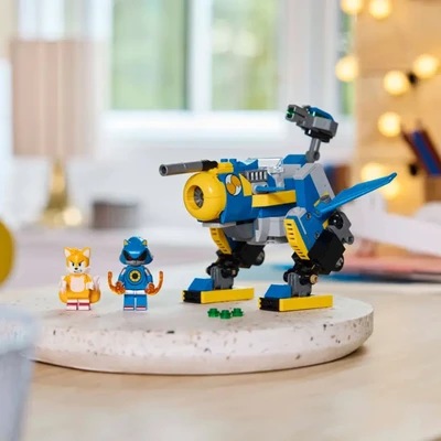 Gambar LEGO Sonic The Hedgehog Cyclone Vs Metal Sonic Set 290 Pcs - Biru