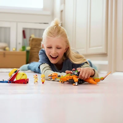 Gambar LEGO Sonic The Hedgehog Super Shadow Vs Biolizard Set 419 Pcs 77003 - Mix