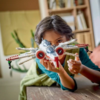 Gambar LEGO Star Wars Arc170 Starfighter Set 497 Pcs 75402 - Merah/putih