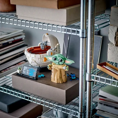 Gambar LEGO Star Wars Grogu With Hover Pram Set 1048 75403 - Mix