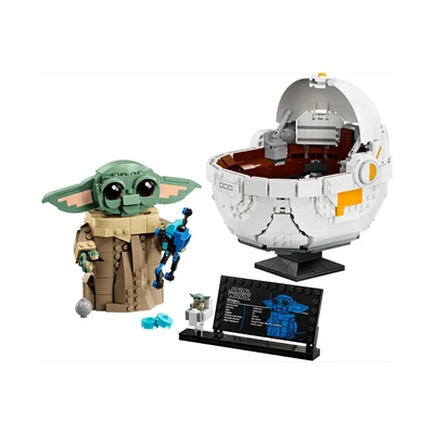 Gambar LEGO Star Wars Grogu With Hover Pram Set 1048 75403 - Mix