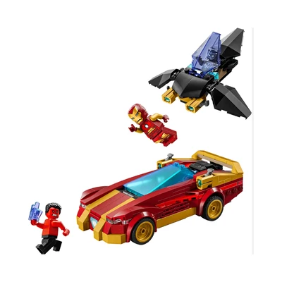 Gambar LEGO Marvel Iron Man Car & Black Panther Vs Red Hulk Set 295 Pcs 76310 - Mix
