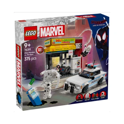 Gambar LEGO Marvel Spider Verse Miles Morales Vs The Spot Set 375 Pcs 76311 - Mix