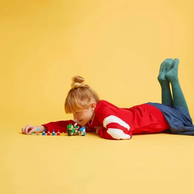 Gambar LEGO Mario Kart Yoshi Bike Set 133 Pcs 72031 - Mix