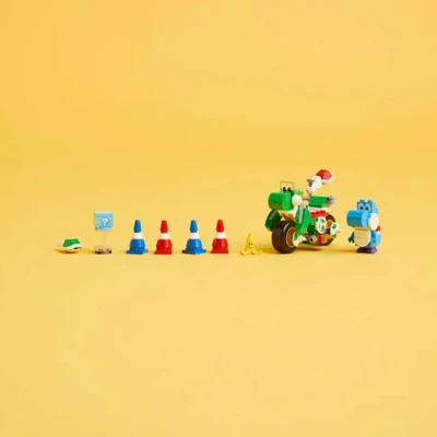 Gambar LEGO Mario Kart Yoshi Bike Set 133 Pcs 72031 - Mix