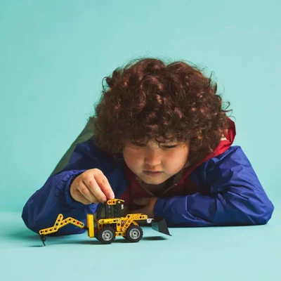 Gambar LEGO Technic Backhoe Loader Set 104 Pcs 42197 - Kuning