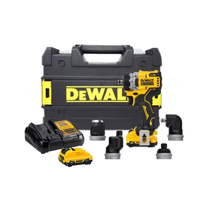 Gambar Dewalt Bor Cordless Multi Head 12 Volt DCD703D2-B1 - Mix