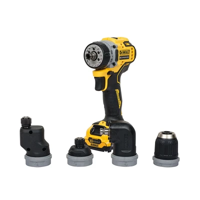Gambar Dewalt Bor Cordless Multi Head 12 Volt DCD703D2-B1 - Mix