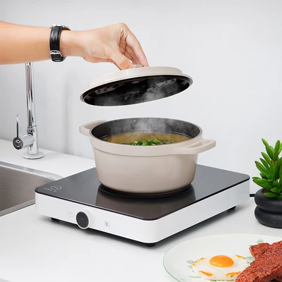 Gambar Cooking Color Cara Panci Casserole Non-Stick Coating 20 cm - Pink