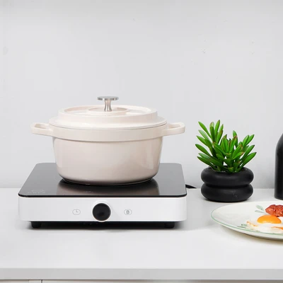 Gambar Cooking Color Cara Panci Casserole Non-Stick Coating 20 cm - Pink