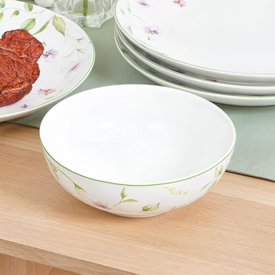 Gambar Appetite Perlengkapan Makan Lilac Fleurs Set 16 pcs - Putih