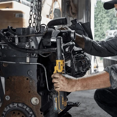 Gambar Dewalt Kunci Rachet Cordless 18V DCF510N-XJ - Kuning/Hitam