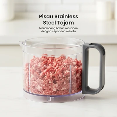 Gambar Kels Devton Food Chopper 500 ml - Putih