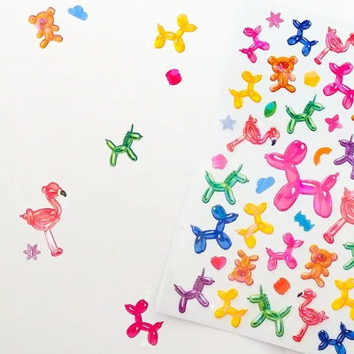 Gambar Kiddy Fun Stiker Ballon Friends - Mix