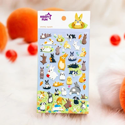 Gambar Kiddy Fun Funny Stiker Kawaii Bunny - Mix