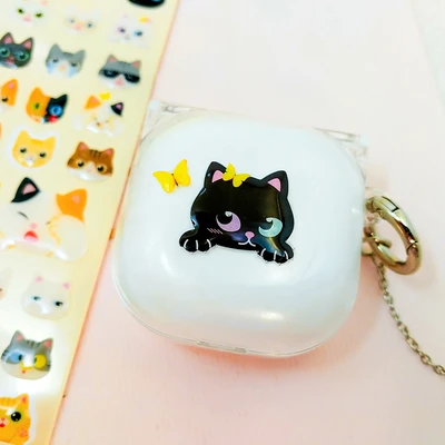 Gambar Kiddy Fun Funny Stiker Kawaii Cats - Mix