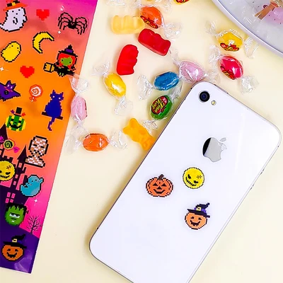 Gambar Kiddy Fun Funny Stiker Pixel Halloween - Mix