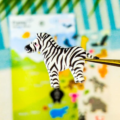 Gambar Kiddy Fun Funny Stiker Play Safari Animal - Mix