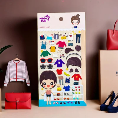 Gambar Kiddy Fun Funny Stiker Closet Daily - Mix
