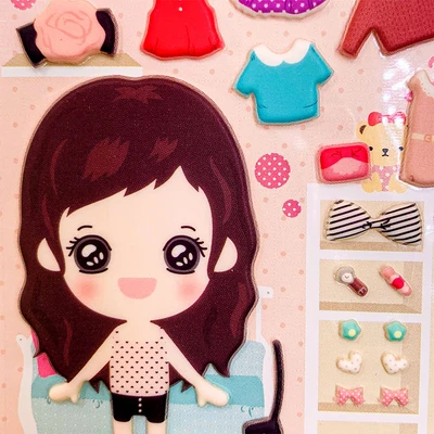 Gambar Kiddy Fun Funny Stiker Closet Lovely -  Mix