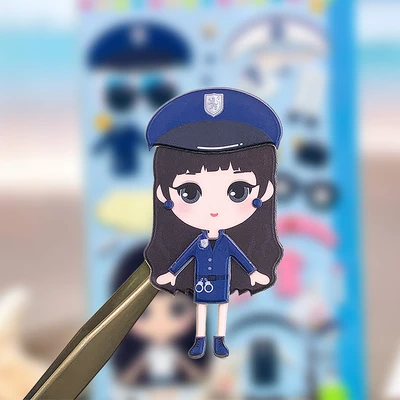 Gambar Kiddy Fun Funny Stiker Closet Uniform - Mix